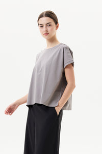 Shoulder Button Magyar Top