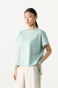 Boxy Paneled Magyar Tee
