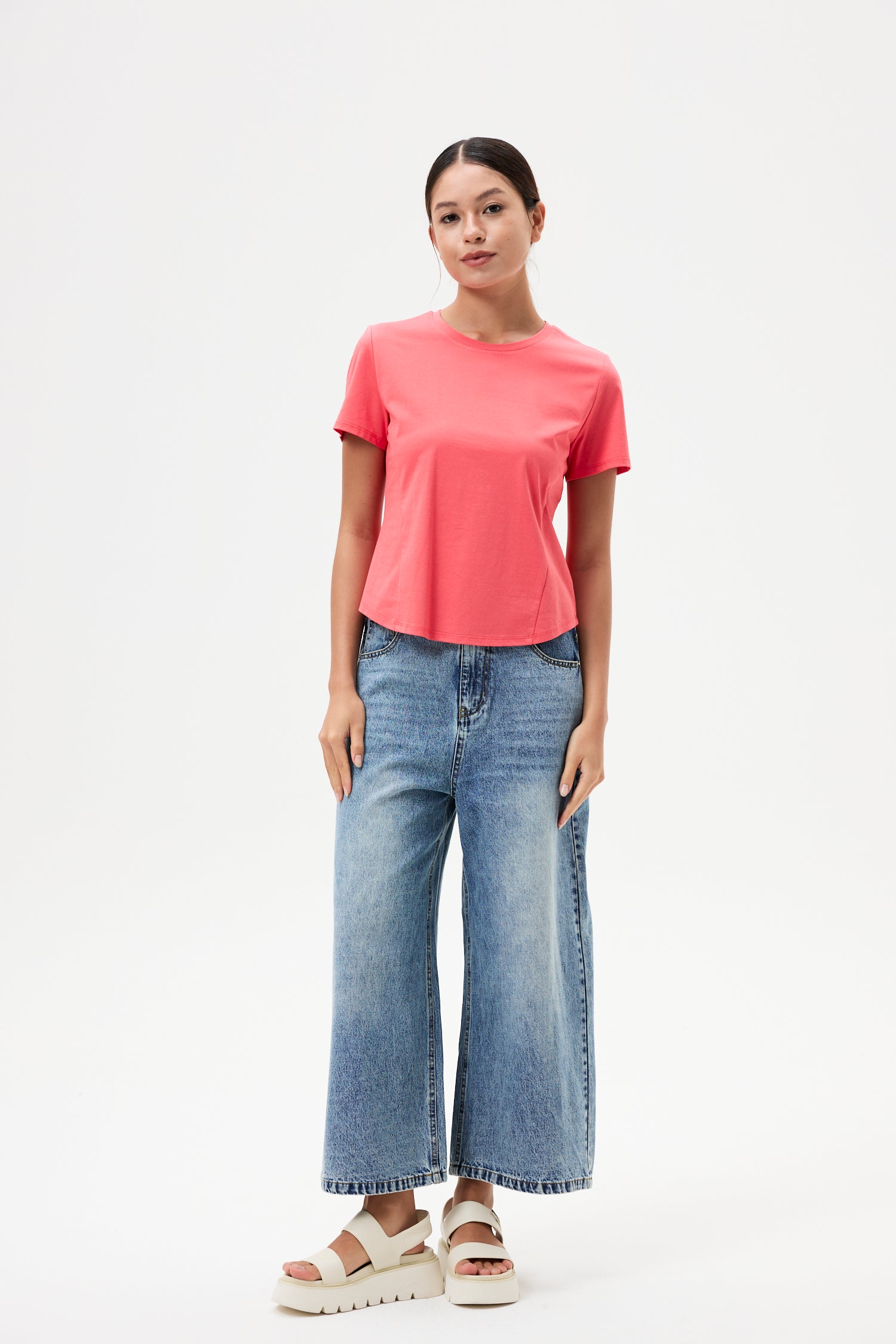 Basic Paneled Tee