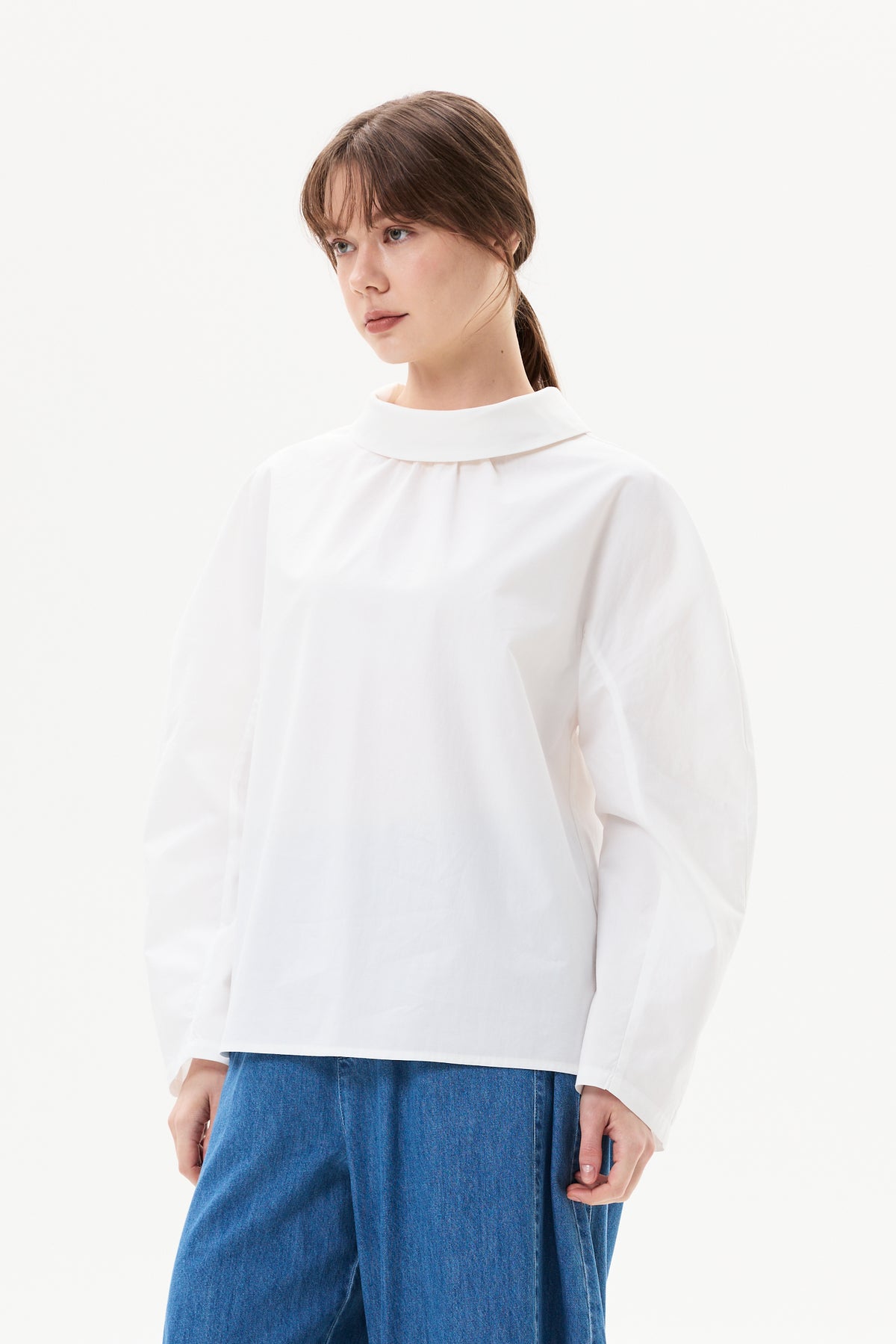 Collared Dolman Shirt