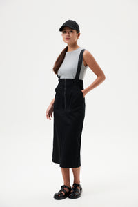 Straight Skirt Dungaree