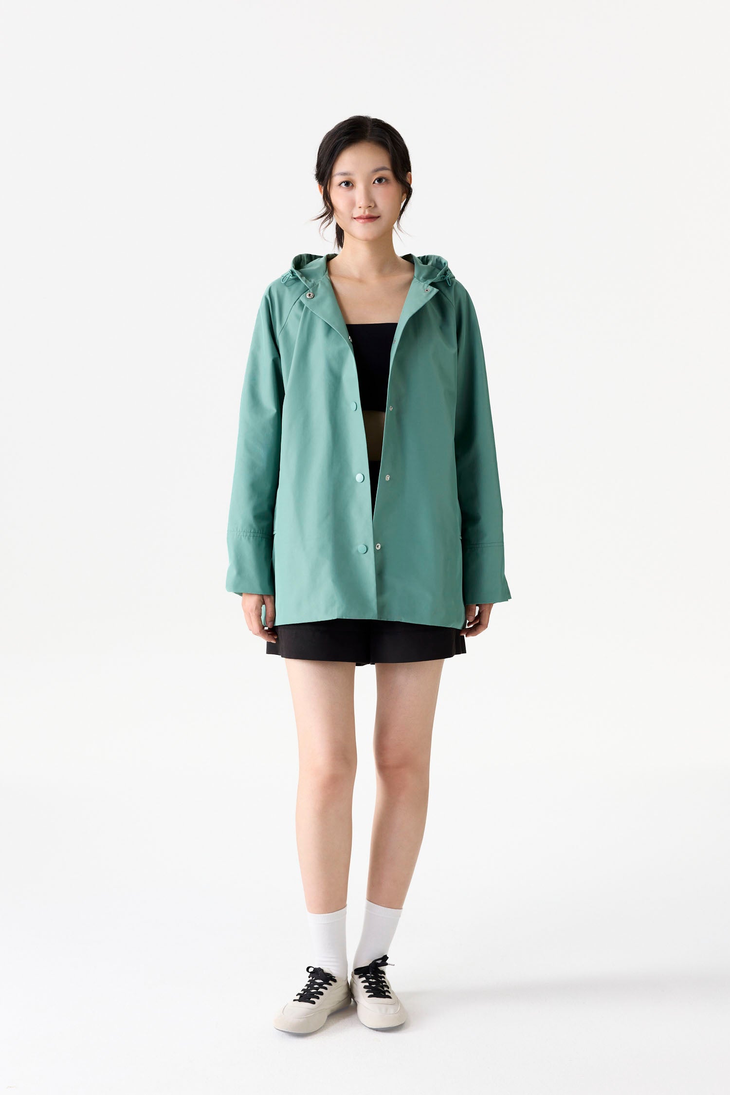 Hooded Windbreaker Jacket