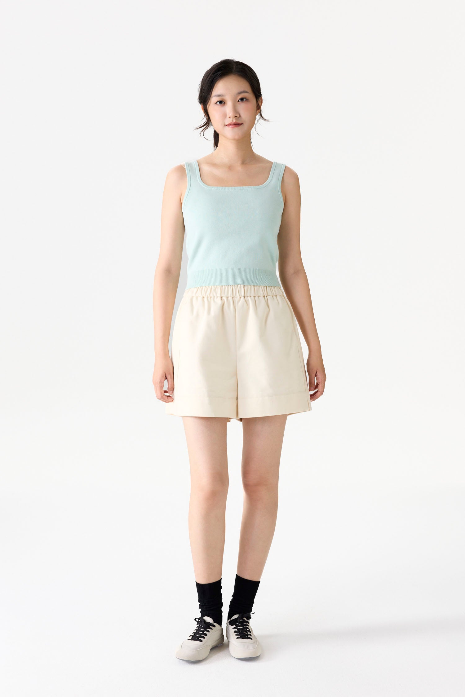 Knitted Cropped Top