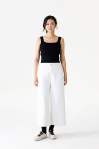 Relaxed Straight Leg Trousers