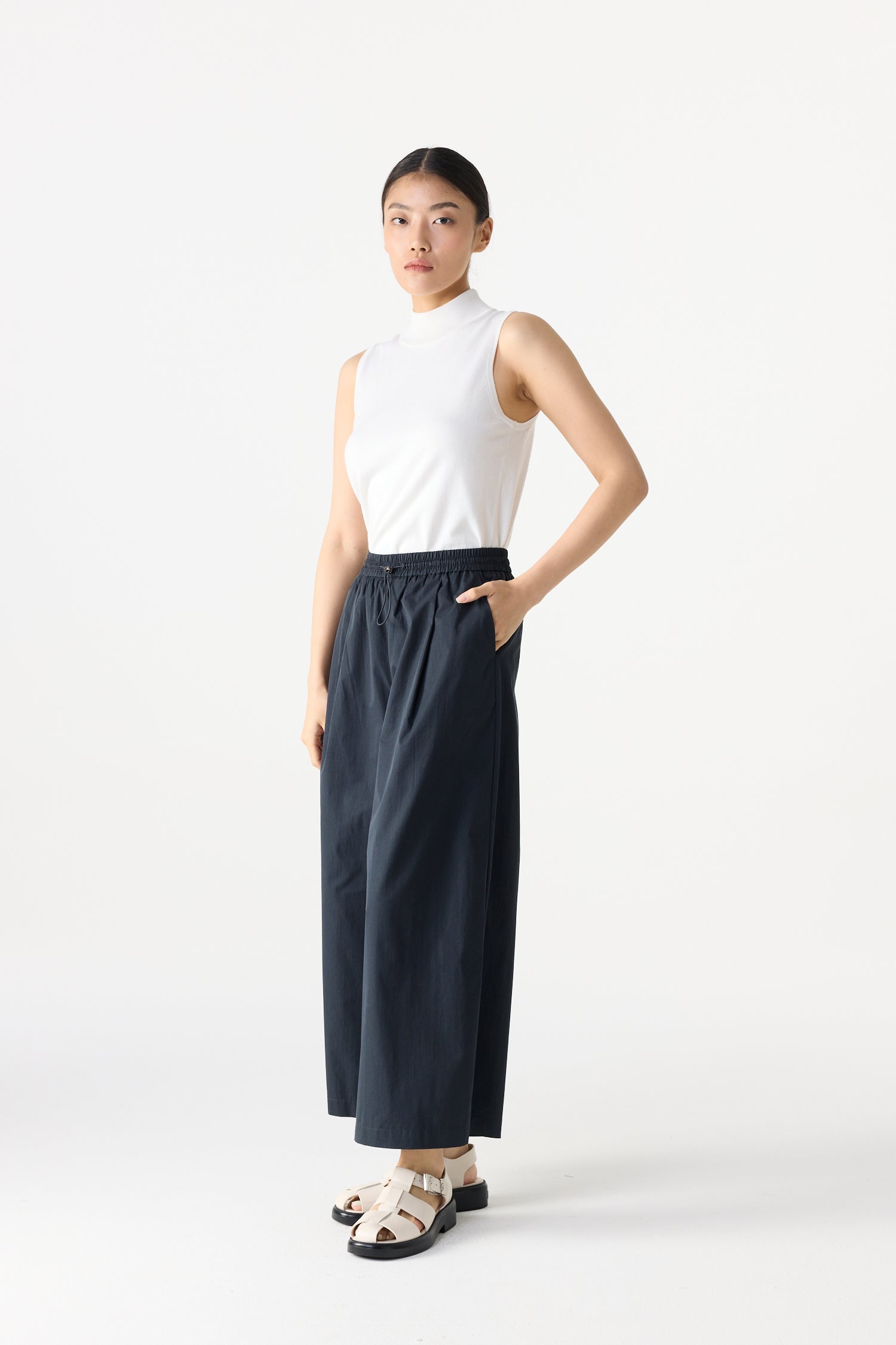 Elasticated Drawstring Pants
