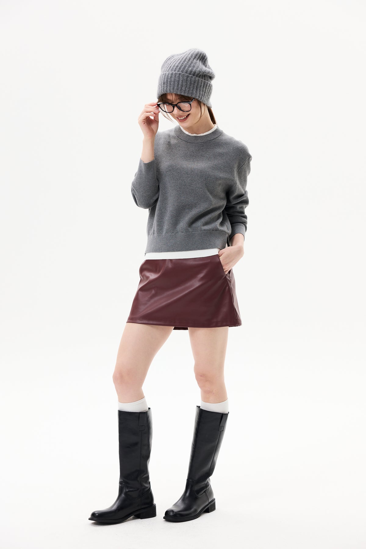 Essential A-Line Mini Skirt