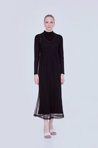 Maxi Net Dress