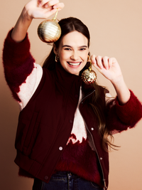 High-Neck Puffer Vest