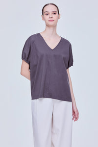 Elasticised Cuffs Top