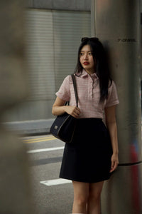 Pocketed A-Line Skirt