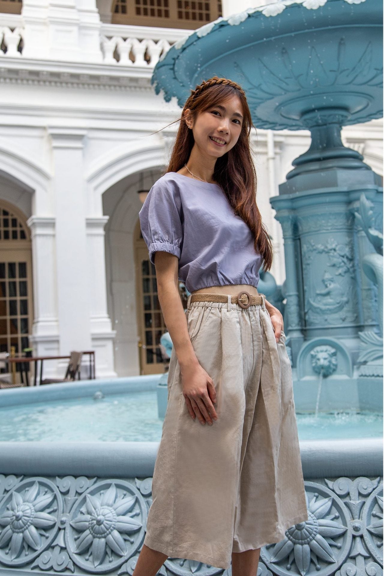 Elasticated Hem Blouse