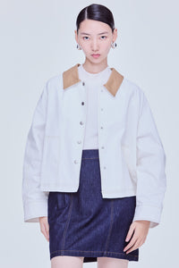 Contrast Raglan Jacket