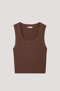 Twist Knit Tank Top