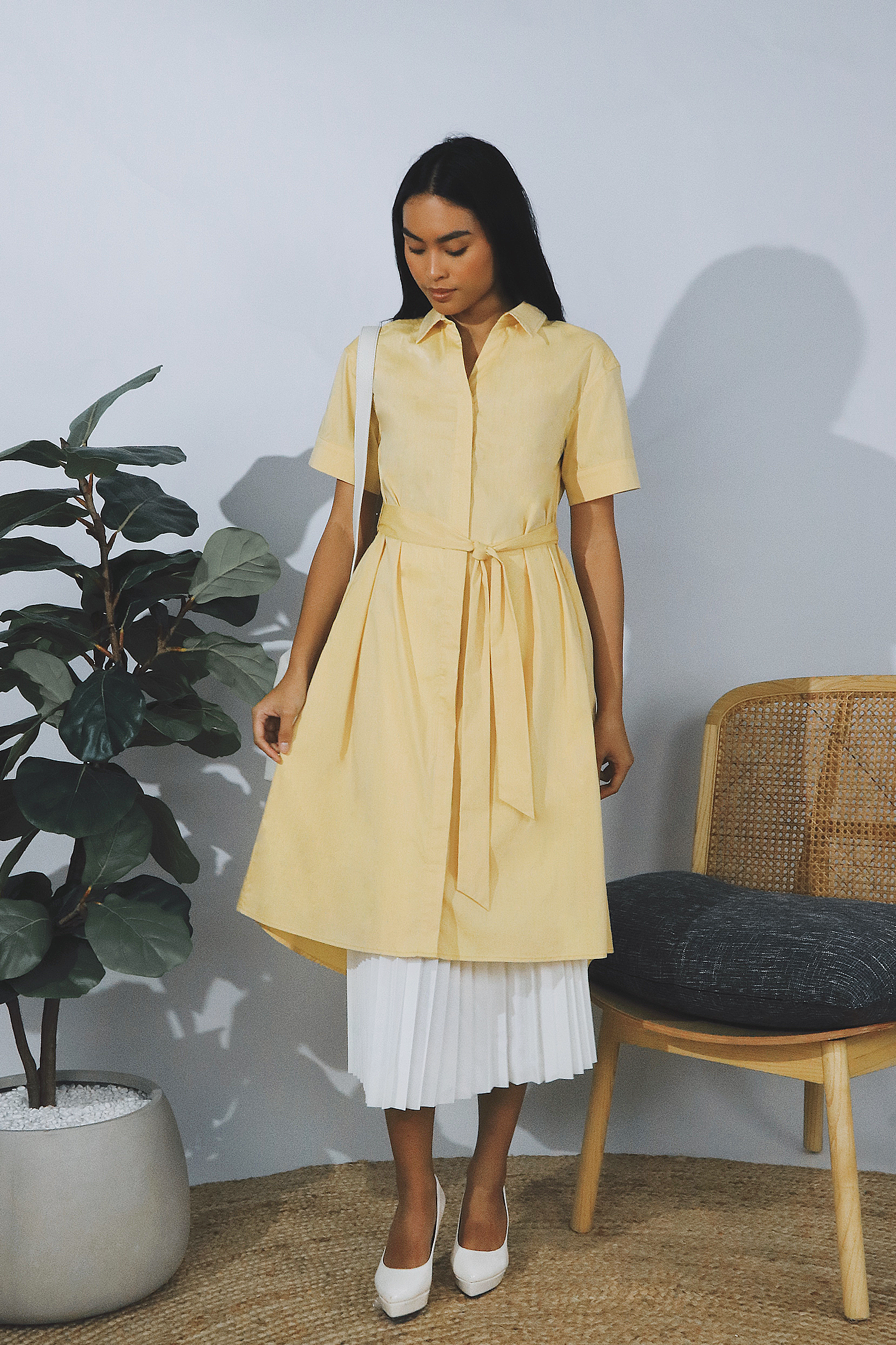 A-Line Shirt Dress