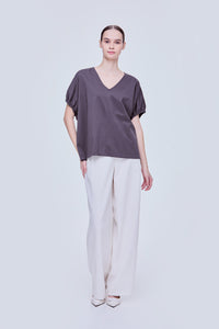 Elasticised Cuffs Top