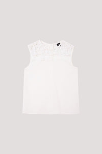 Sleeveless Lace Top