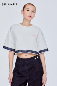 Embroidered Crop Top