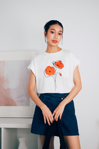 Flower Graphic Tee