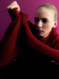 Off-Shoulder Knit Top