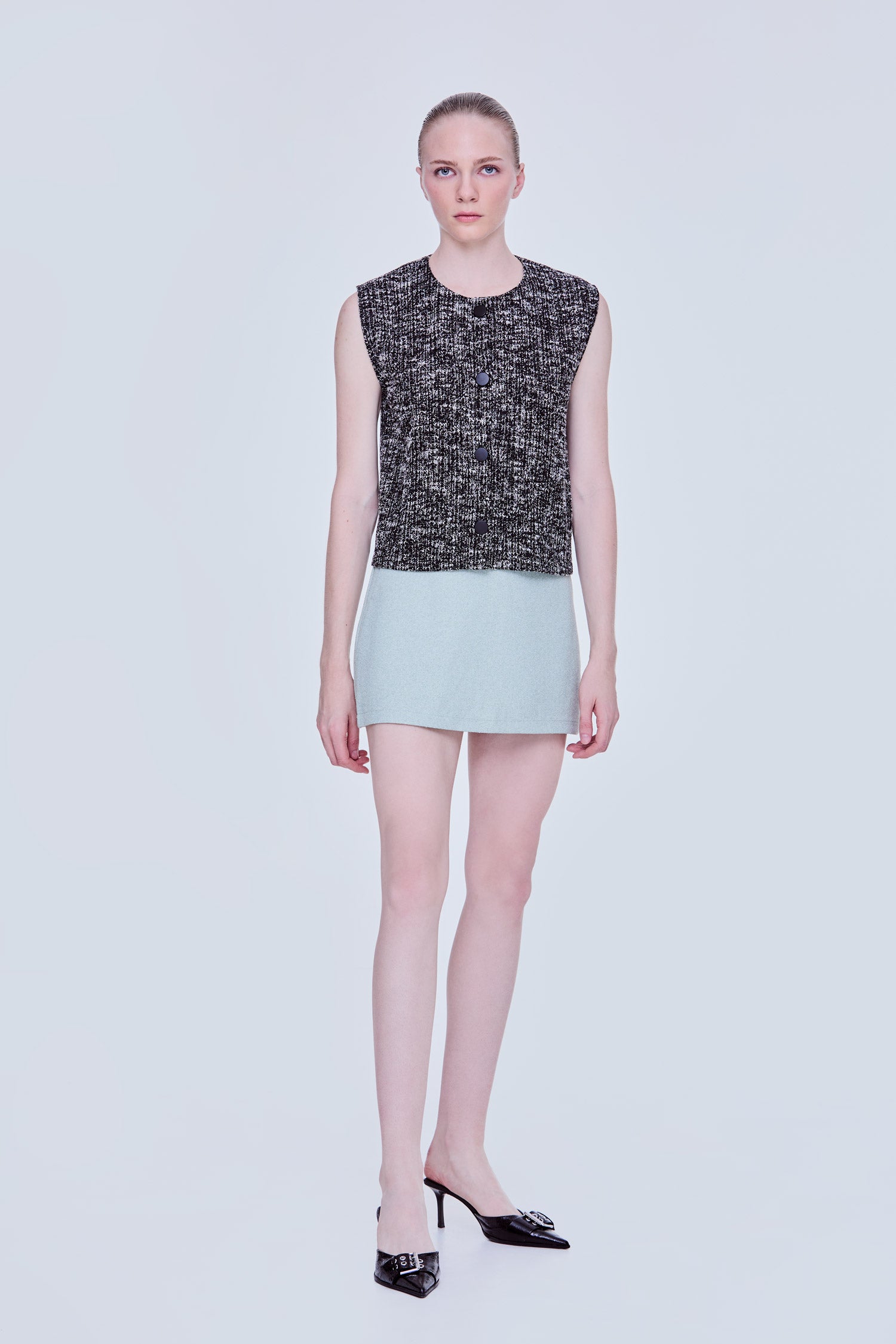 Blended Boxy Vest