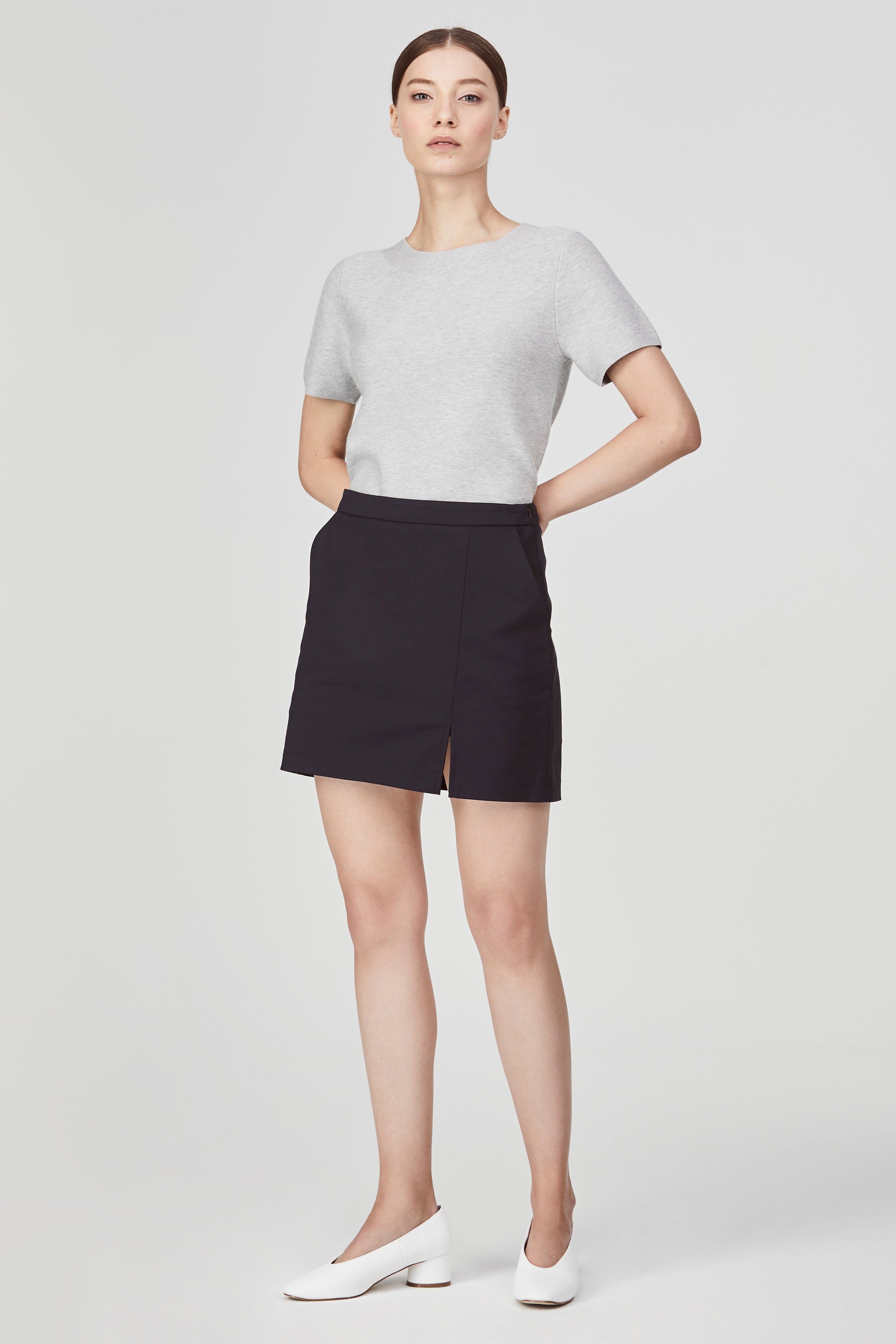 Slitted Skorts