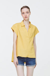 Linen Collared Blouse