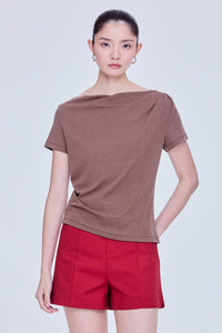 Cowl Neck Tee