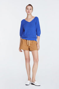 V-Neck Raglan Knit
