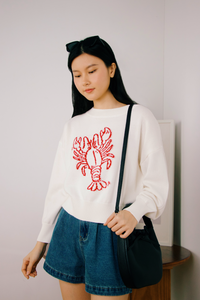 Graphic Knit Sweater