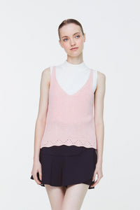 Knitted V Top