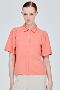 Butterfly Buttoned Blouse