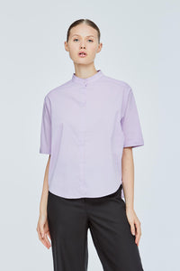 Mandarin Collar Blouse