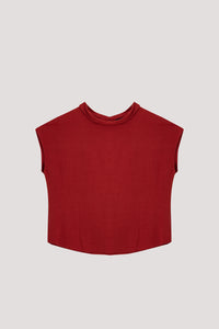 Basic Mock Neck Magyar Top