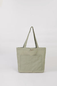 Drawstringed Shoulder Tote Bag