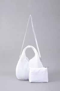 Pleated Hobo Bag