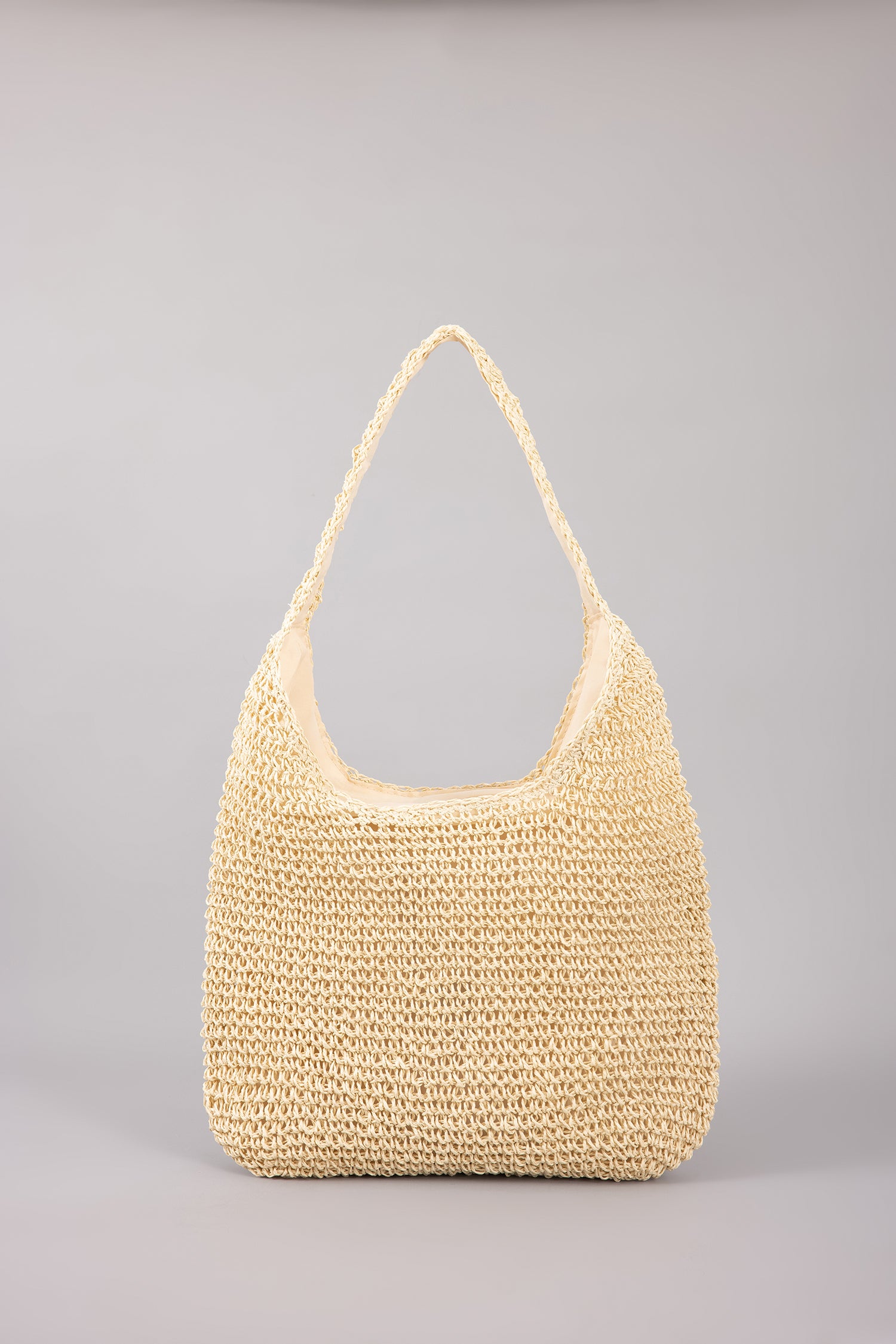 Simple All-Match Straw Bag