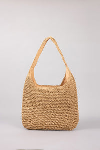 Simple All-Match Straw Bag