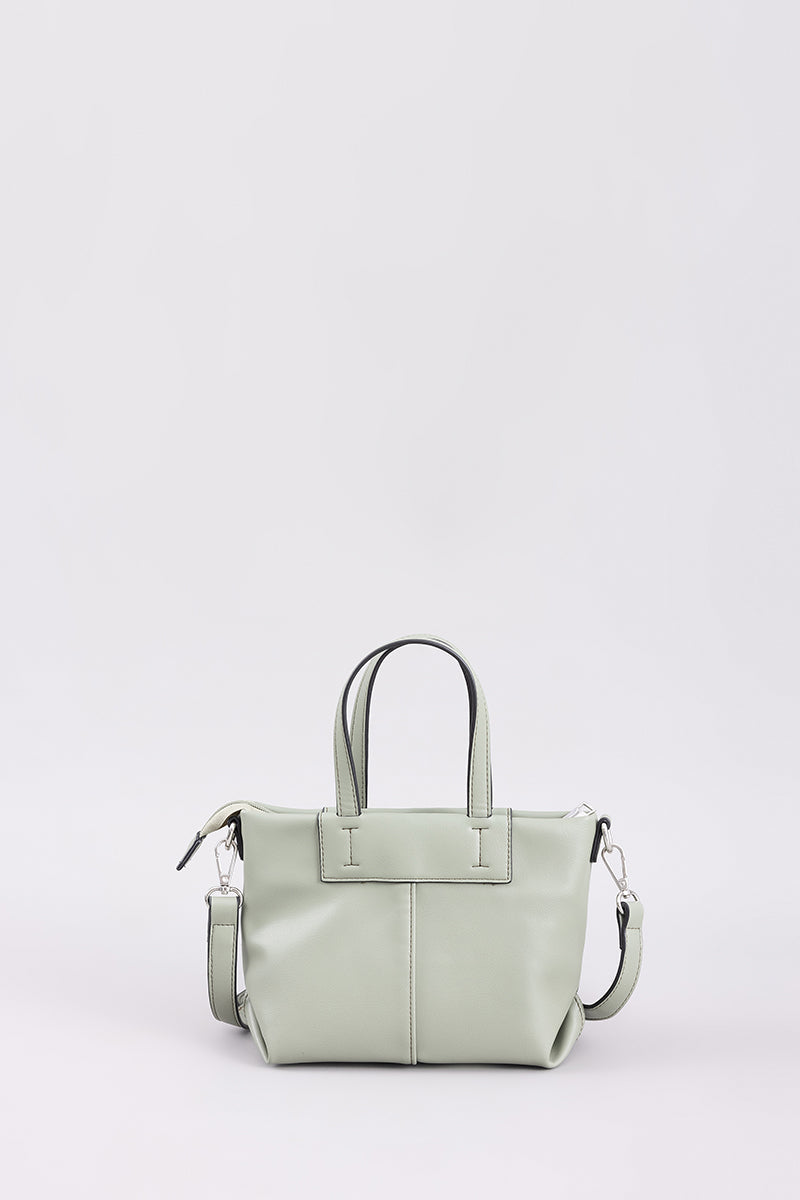 Mini PU Trapeze Bag