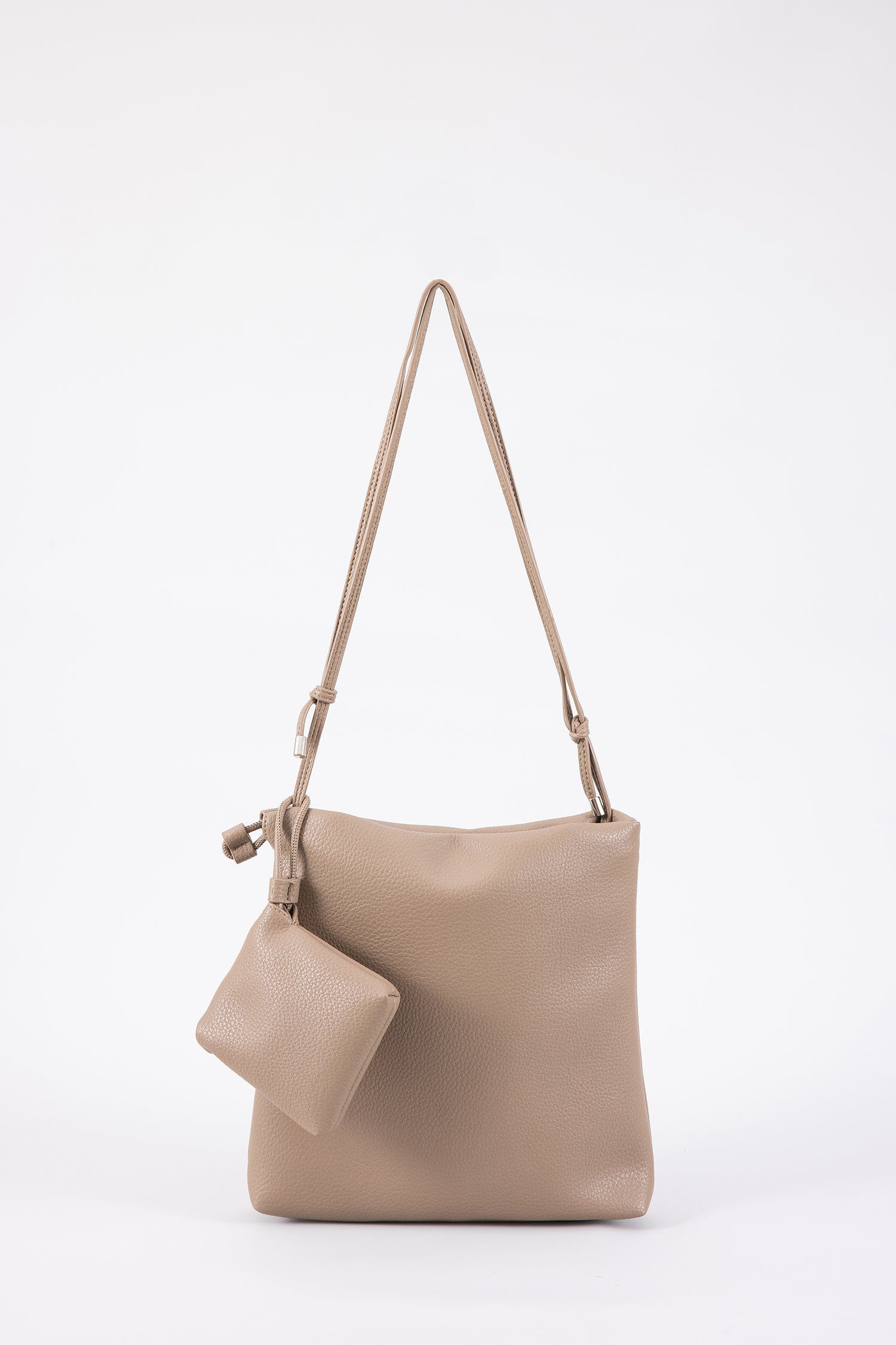 Scrunched Sling Pouch Bag