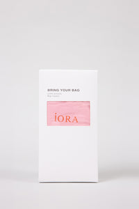 Contrast Drawstring Totebag