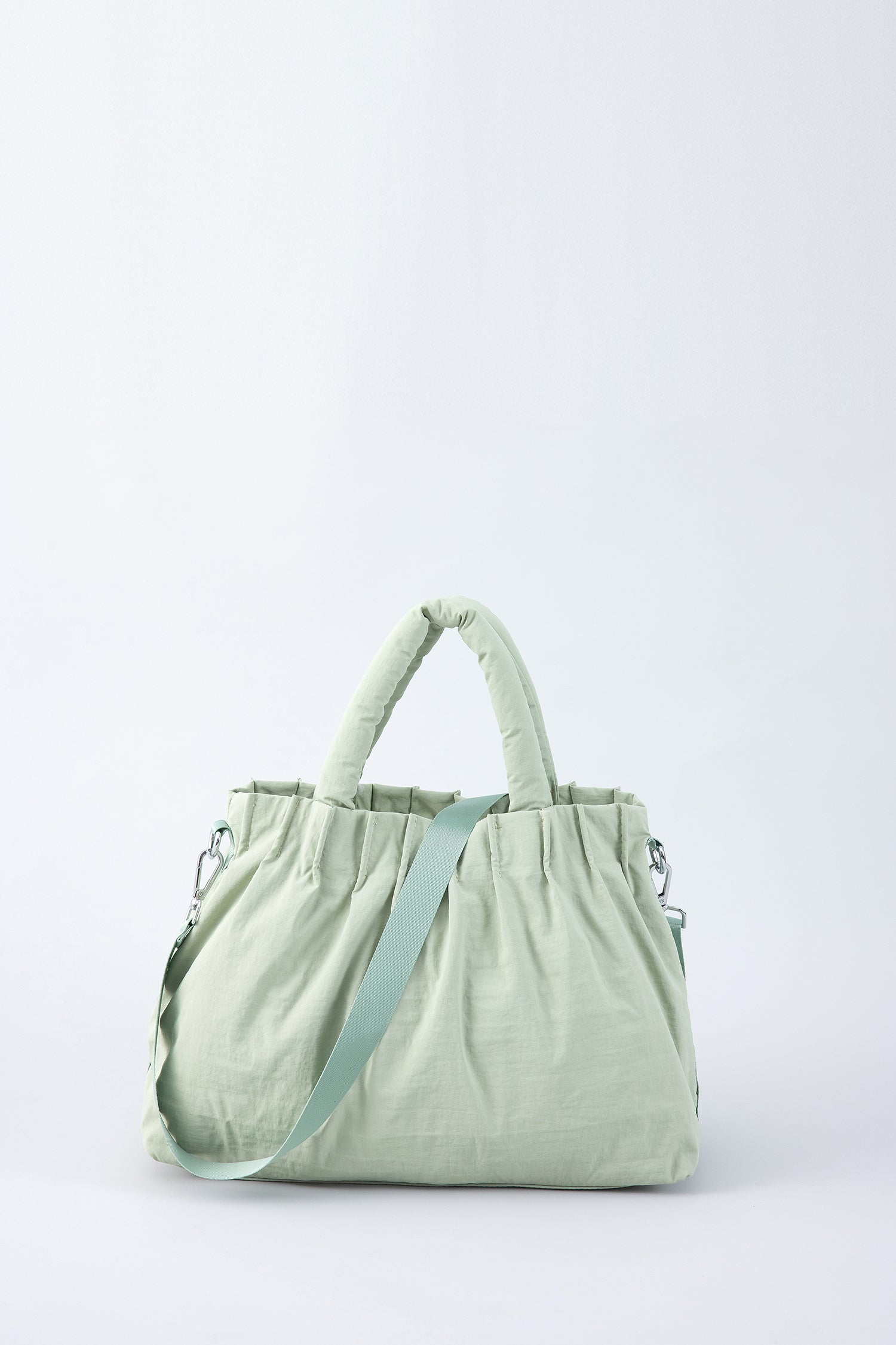 Puffy Pleats Dumpling Bag