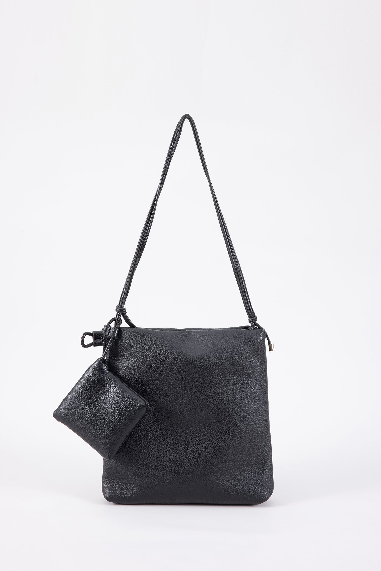 Scrunched Sling Pouch Bag
