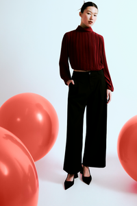 Basic Wide Leg Trousers