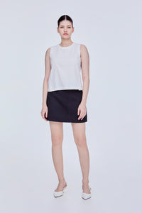 Twin Vent Sleeveless Top