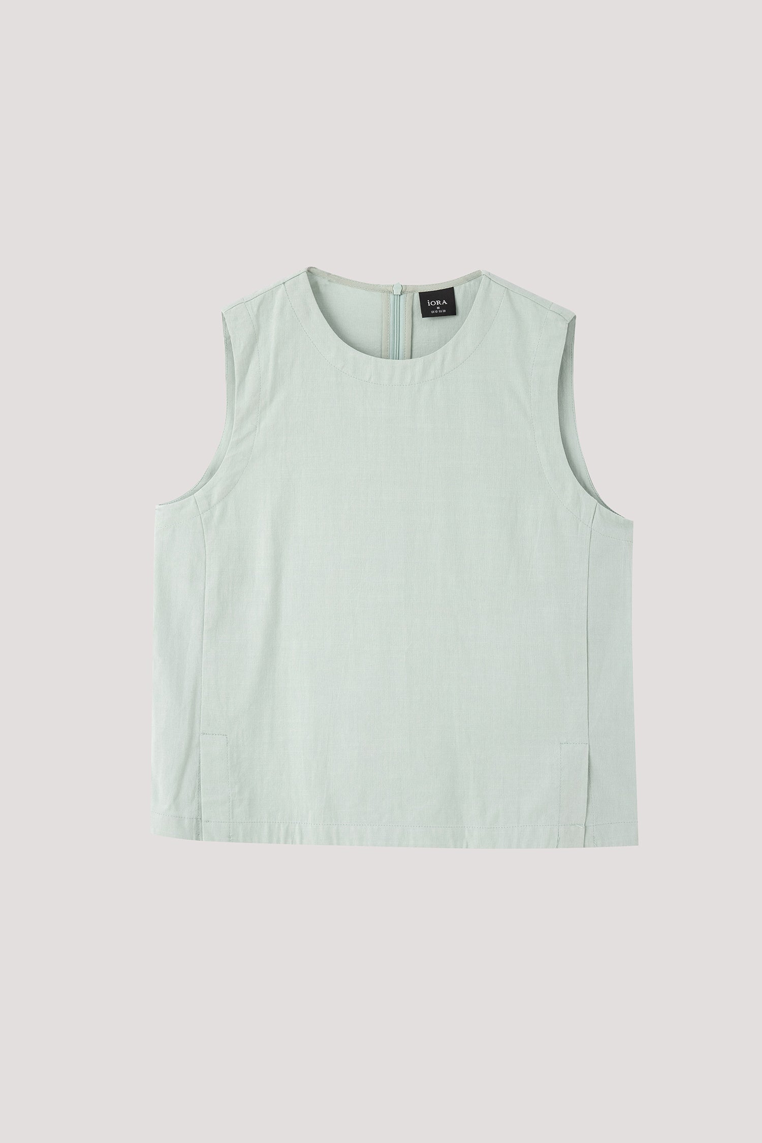 Twin Vent Sleeveless Top