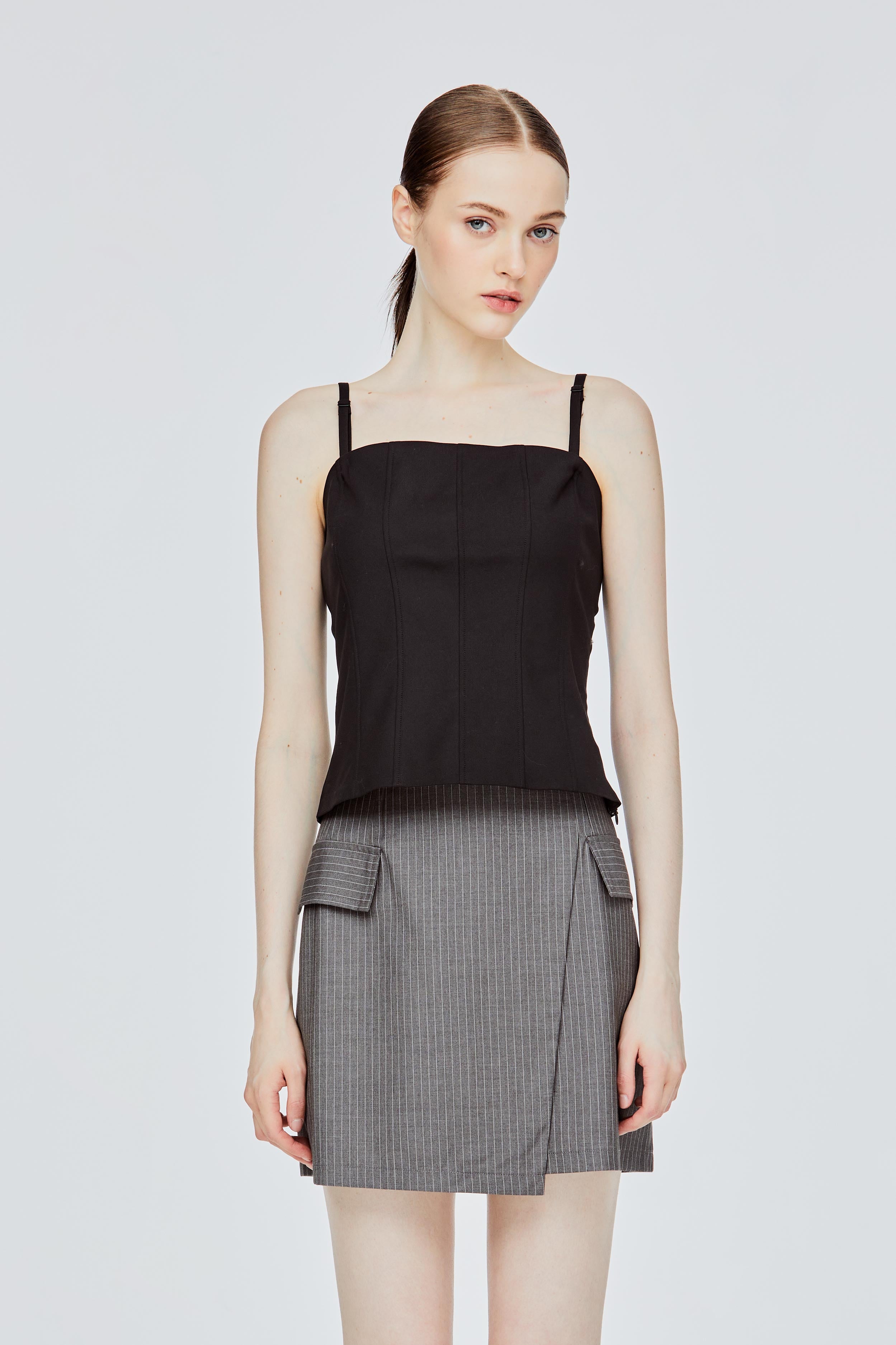 Panelled Tube Top