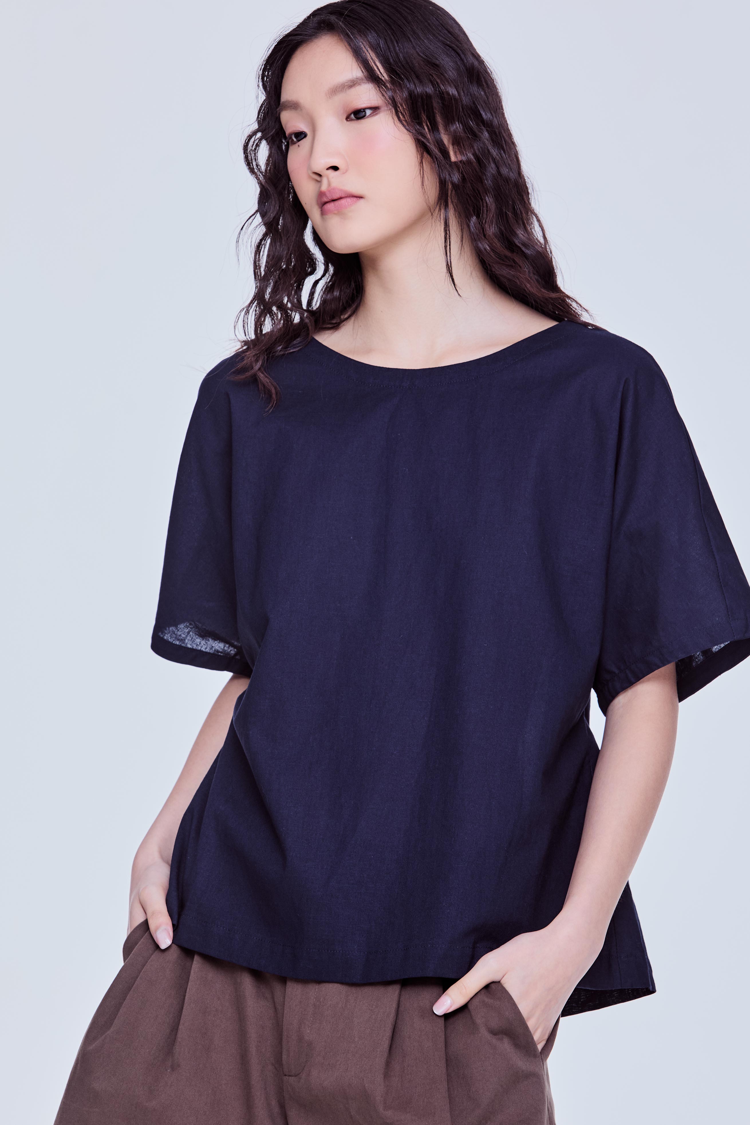 Back Detail Relaxed Top