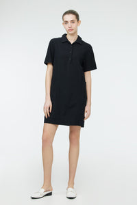 Collared Boxy Tunic Dress