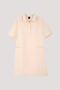 Collared Boxy Tunic Dress