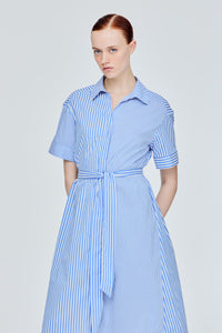 A-Line Stripes Dress